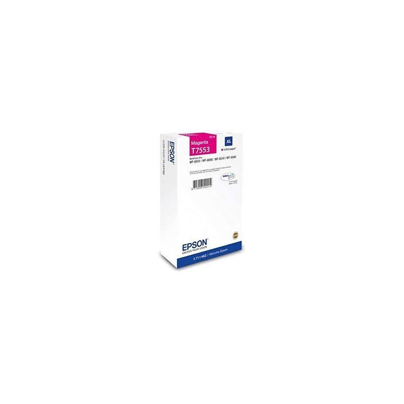 C13T755340 EPSON CARTUCHO  MAGENTA XL 4000P WF-8XXX