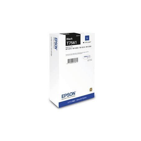 C13T756140 EPSON CARTUCHO NEGRO L 2500 PAG WF-8XXX