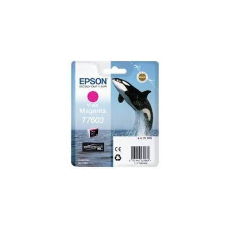 C13T76034010 EPSON SURECOLOR SC P600 CARTUCHO MAGENTA VIVO