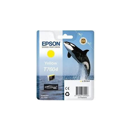 C13T76044010 EPSON SURECOLOR SC P600 CARTUCHO AMARILLO