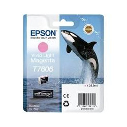 C13T76064010 EPSON SURECOLOR SC P600 CARTUCHO MAGENTA VIVO CLARO