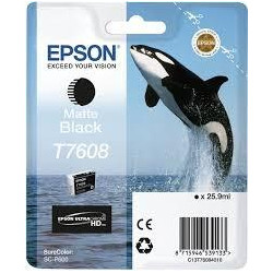 C13T76084010 EPSON SURECOLOR SC P600 CARTUCHO NEGRO MATE