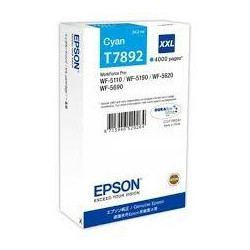 C13T789240 EPSON CARTUCHO CIAN XXL 4000 PAGINAS WORKFORCE PRO WF-5XXX SERIES