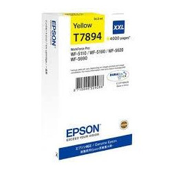 C13T789440 EPSON CARTUCHO AMARILLO XXL 4000 PAGINAS WORKFORCE PRO WF-5XXX SERIES