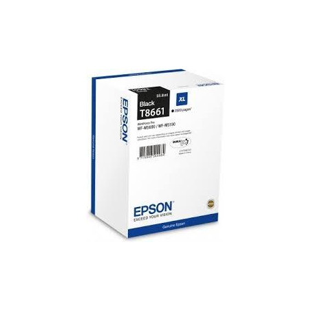 C13T866140 EPSON CARTUCHO T8661 NEGRO XL WF-M5190DW/M5690DWF