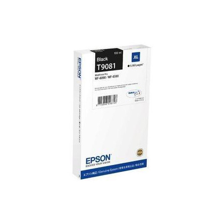 C13T908140 EPSON WORKFORCE PRO WF-6090DW / WORKFORCE PRO WF-6590DWF CARTUCHO DE TINTA NEGRO XL (C13T90814N)