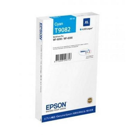 C13T908240 EPSON WORKFORCE PRO WF-6090DW / WORKFORCE PRO WF-6590DWF CARTUCHO DE TINTA CIAN XL (C13T90824N)