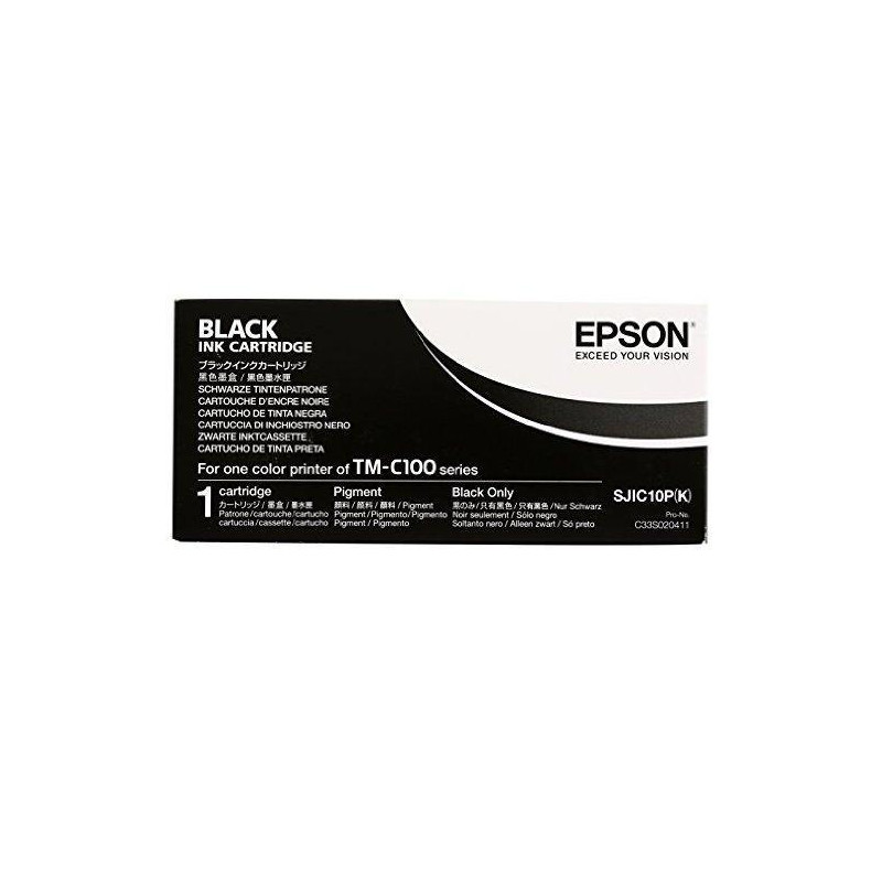 C33S020411 EPSON TM-C100 TM-C100 ASF CARTUCHO DE TINTA NEGRO - SJIC10P