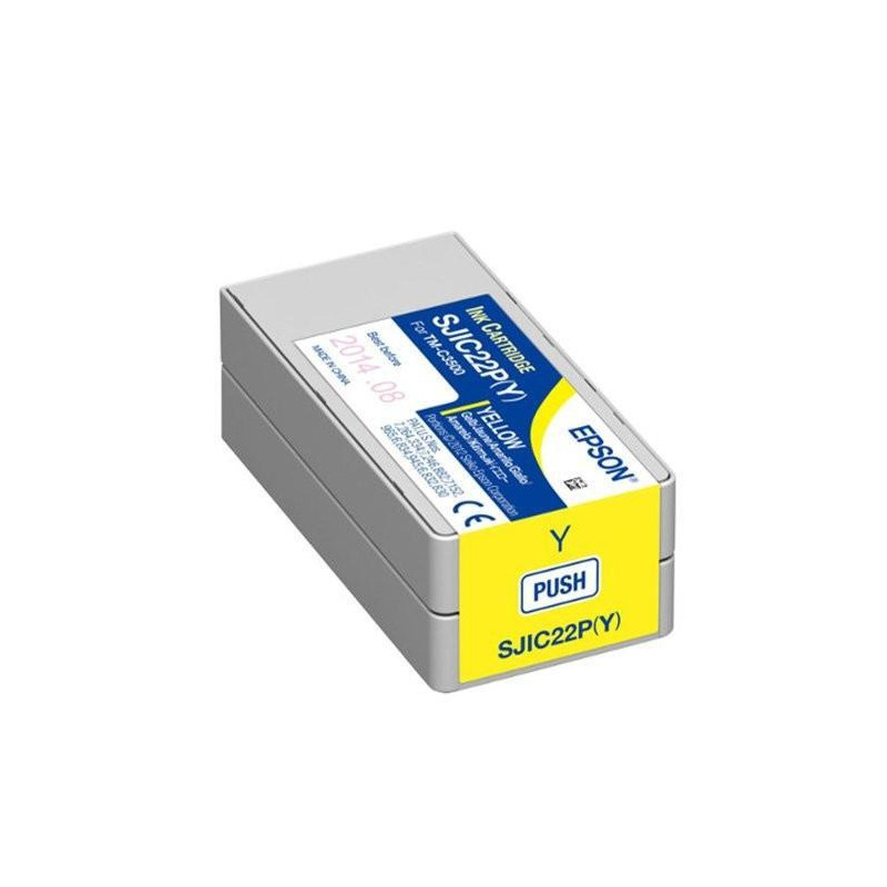 C33S020604 EPSON CARTUCHO DE TINTA AMARILLO COLORWORKS C3500 SJIC22P(Y)