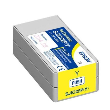 C33S020604 EPSON CARTUCHO DE TINTA AMARILLO COLORWORKS C3500 SJIC22P(Y)