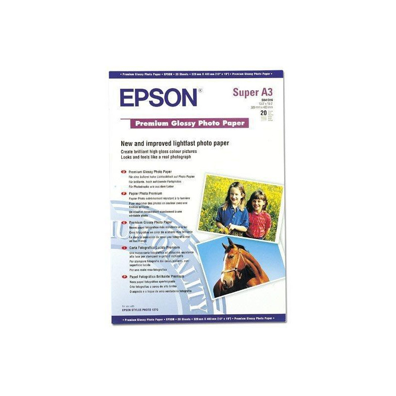 C13S041316 EPSON PAPEL PREMIUM GLOSSY PHOTO