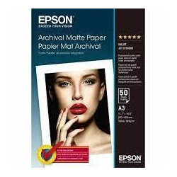 C13S041344 EPSON PAPEL MATE LARGA DURACIÓN (ARCHIVAL MATTE PAPER) A3