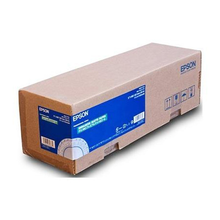 C13S041597 EPSON PAPEL PARA PLOTTER ENHANCED MATTE ROLLO (44") 1118MM X 30.5M 189GR BLANCO