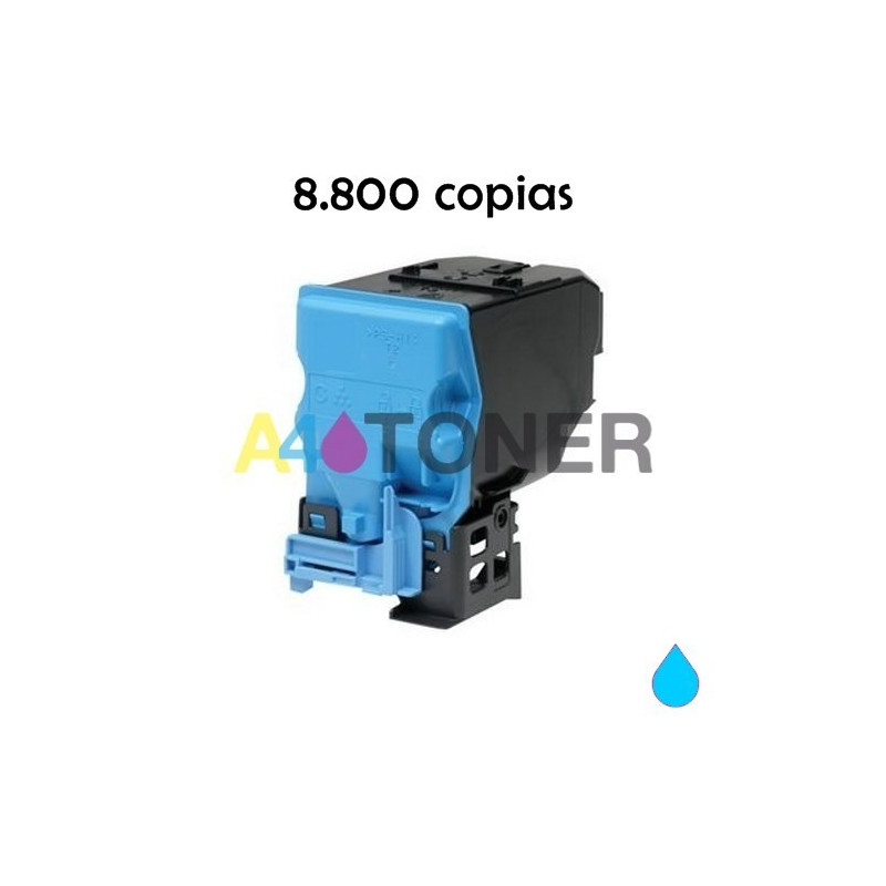 Toner Epson AL-C300 cyan alternativo compatible con Epson ALC300 C13S050749
