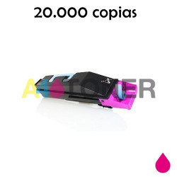 Toner compatible Kyocera TK810 / TK 810 / TK-810 magenta alternativo a Kyocera Mita 370PC4KL