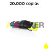 Toner compatible Kyocera TK810 / TK 810 / TK-810 amarillo alternativo a Kyocera Mita 370PC3KL