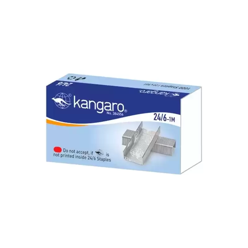 KG2461M KANGARO GRAPAS 24/6 CAJA 1000U