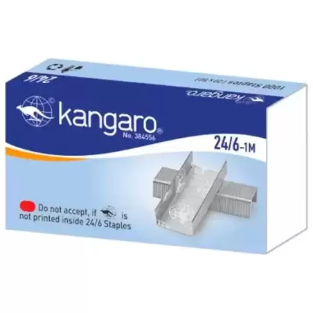 KG2461M KANGARO GRAPAS 24/6 CAJA 1000U