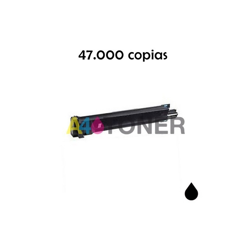 Toner compatible konica TN-711 / TN711 / TN 711 negro genérico al toner original Konica Minolta A3VU150
