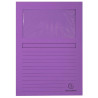 50101E EXACOMPTA SUBCARPETA A4 FOREVER CON VENTANA VIOLETA 120GR -100U-