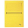 50109E EXACOMPTA SUBCARPETA A4 FOREVER CON VENTANA AMARILLO -100U-