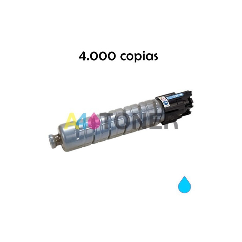 Toner MP C305 cyan compatible a Ricoh aficio MPC305 841595