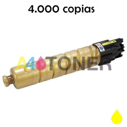 Toner MP C305 amarillo compatible a Ricoh aficio MPC305 841597