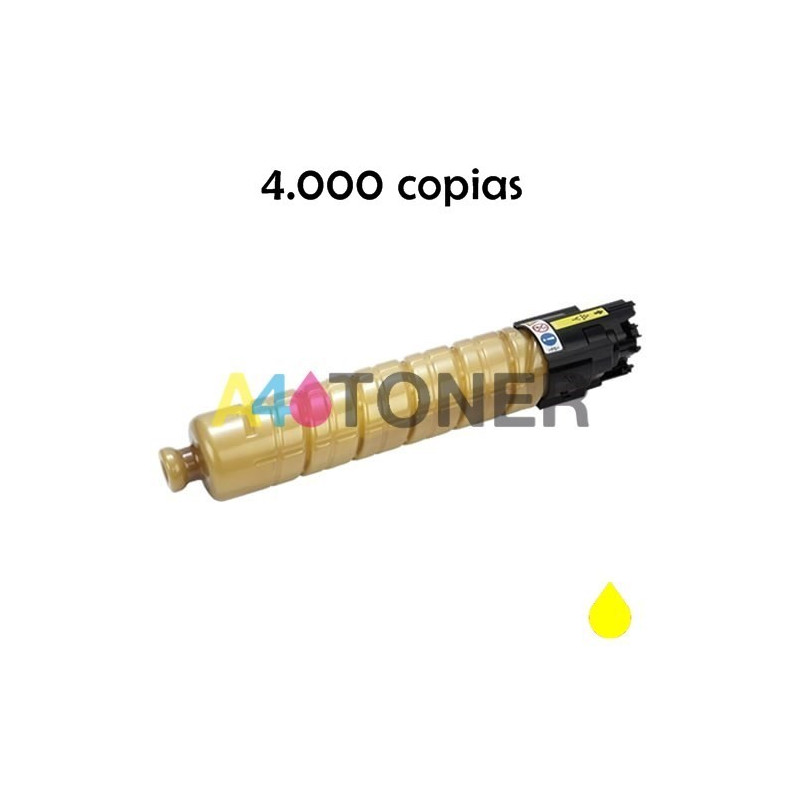 Toner MP C305 amarillo compatible a Ricoh aficio MPC305 841597