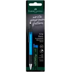 132797 FABER CASTELL PORTAMINAS GRIP MATIC + TUBO DE MINAS 0