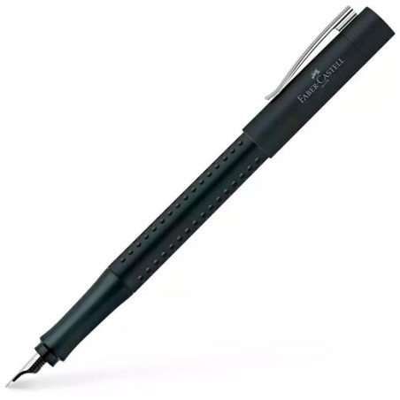 140994 FABER CASTELL PLUMA ESTILOGRÁFICA GRIP 2011 EF NEGRO MATE