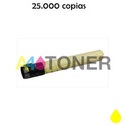 Toner compatible konica TN-321 / TN321 / TN 321 amarillo genérico al toner original Konica Minolta A33K250