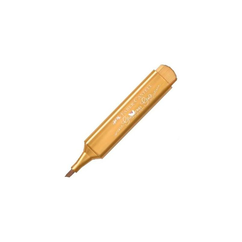 154650 FABER CASTELL MARCADOR TEXTLINER 46 METÁLICO ORO