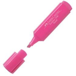 154654 FABER CASTELL MARCADOR TEXTLINER 1546 PASTEL ROSA