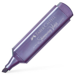 154678 FABER CASTELL MARCADOR TEXTLINER 46 METÁLICO VIOLETA