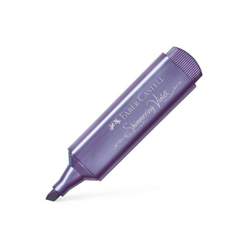 154678 FABER CASTELL MARCADOR TEXTLINER 46 METÁLICO VIOLETA