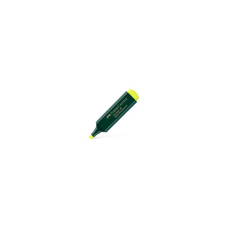 154807 FABER CASTELL MARCADOR FLUORESCENTE TEXTLINER 48 AMARILLO