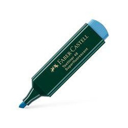 154851 FABER CASTELL MARCADOR FLUORESCENTE TEXTLINER 48 AZUL