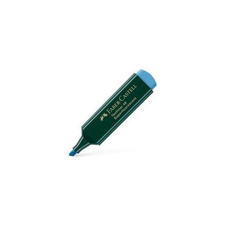 154851 FABER CASTELL MARCADOR FLUORESCENTE TEXTLINER 48 AZUL