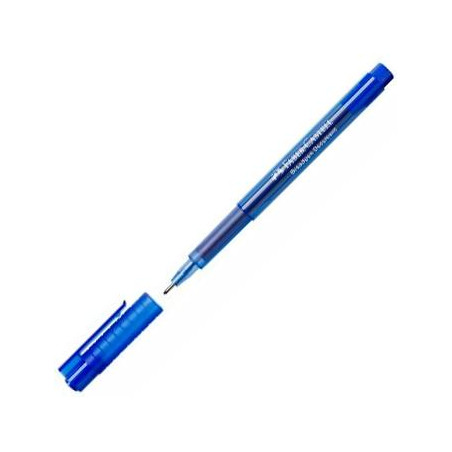 155451 FABER CASTELL ROTULADOR BROADPEN DOCUMENT 0.8MM AZUL