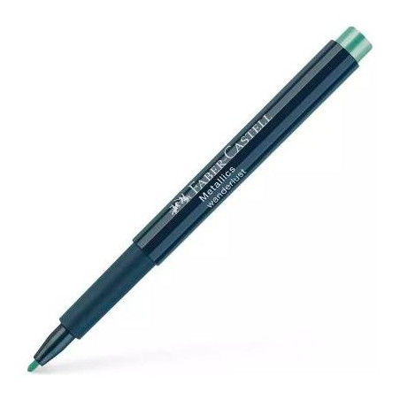 160794 FABER CASTELL ROTULADOR PUNTA DE FIBRA METALLICS MARKER WANDERLUST