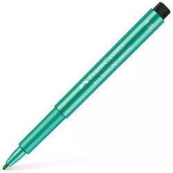 167394 FABER CASTELL ROTULADOR PITT ARTIST PEN METALLIC 1.5MM VERDE