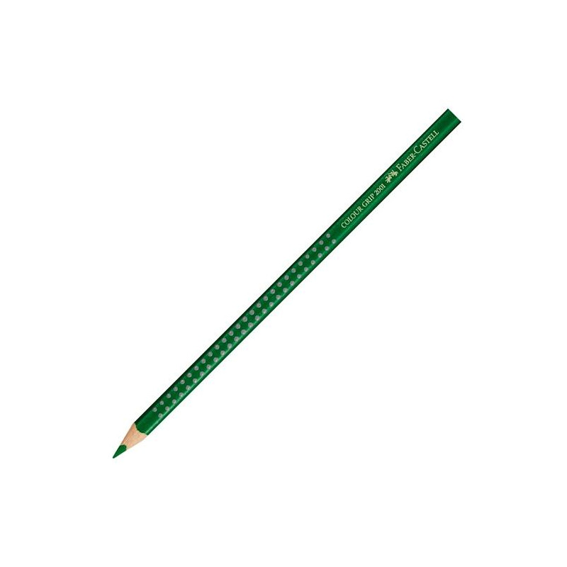 112467 FABER CASTELL LÁPIZ DE COLOR ACUARELABLE COLOUR GRIP VERDE OLIVA