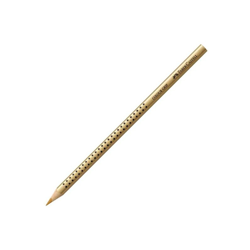 112481 FABER CASTELL LÁPIZ DE COLOR ACUARELABLE COLOUR GRIP ORO