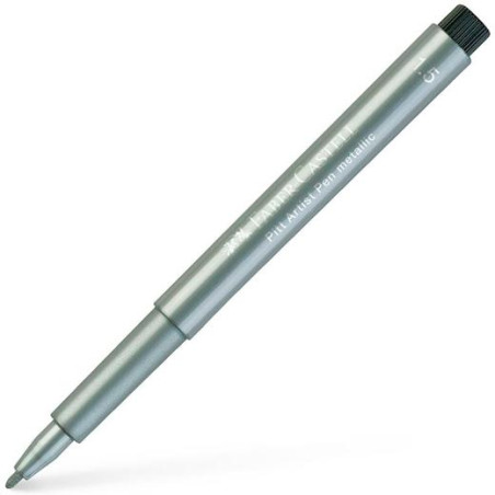 167351 FABER CASTELL ROTULADOR PITT ARTIST PEN METALLIC 1