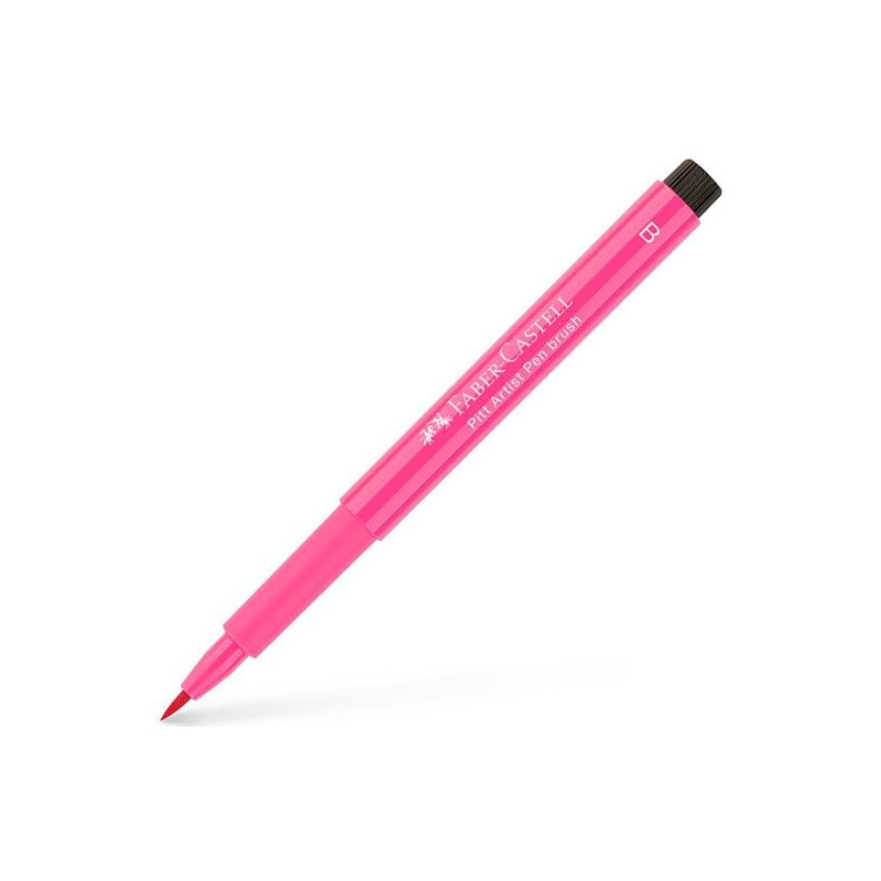 167429 FABER CASTELL ROTULADOR PITT ARTIST PEN BRUSH PUNTA PINCEL ROSA GRANZA