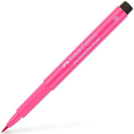 167429 FABER CASTELL ROTULADOR PITT ARTIST PEN BRUSH PUNTA PINCEL ROSA GRANZA