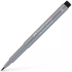 167432 FABER CASTELL ROTULADOR PITT ARTIST PEN BRUSH PUNTA PINCEL GRIS FRÍO III