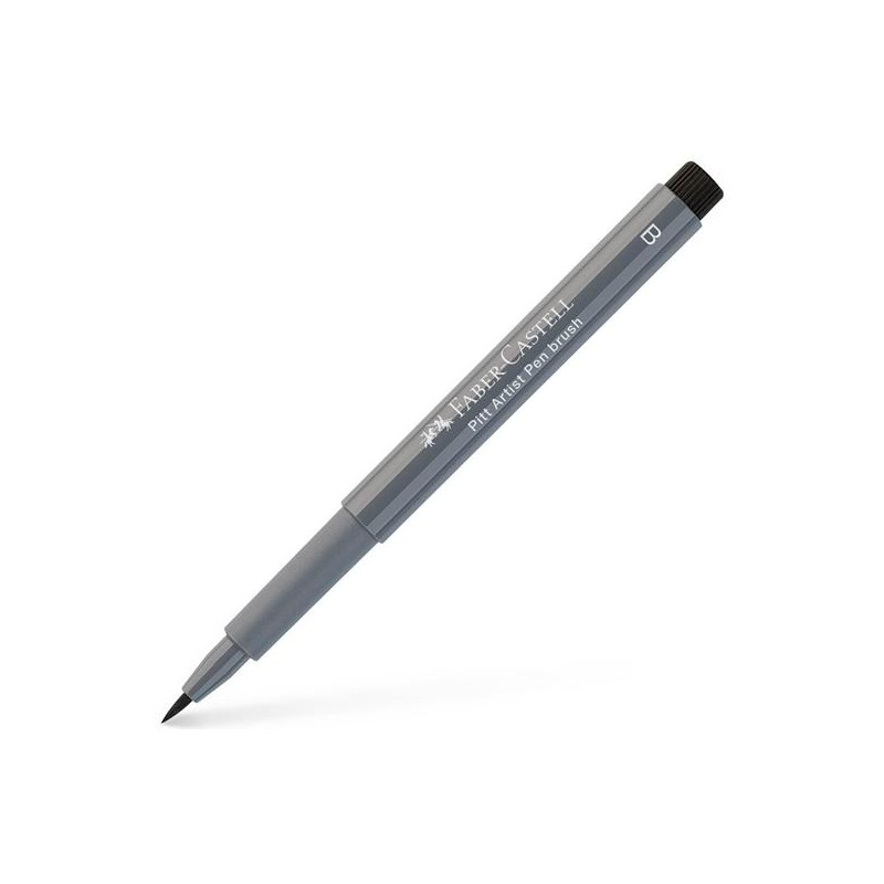 167433 FABER CASTELL ROTULADOR PITT ARTIST PEN BRUSH PINTA PINCEL GRIS FRÍO IV