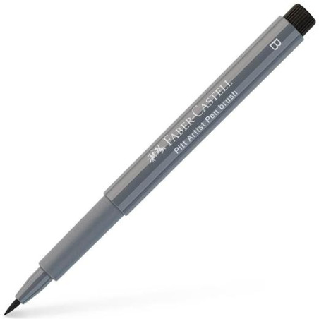 167433 FABER CASTELL ROTULADOR PITT ARTIST PEN BRUSH PINTA PINCEL GRIS FRÍO IV