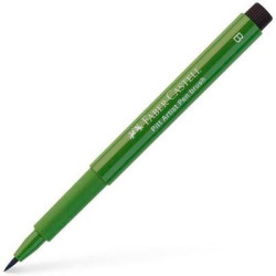 167476 FABER CASTELL ROTULADOR PITT ARTIST PEN BRUSH PUNTA PINCEL VERDE ÓXIDO CROMO